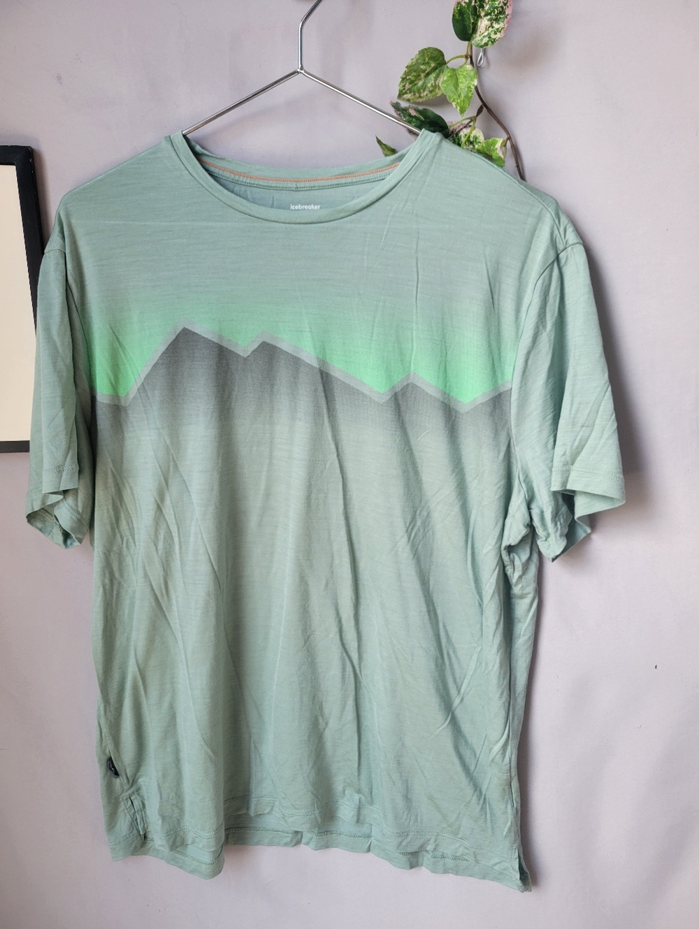 Ice breaker 125 Cool- Lite Sphere Short Sleeve Tee Radiant Peak Green XL